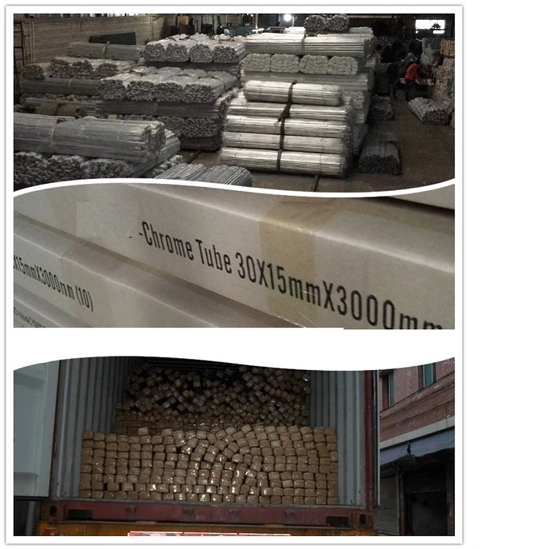 Furniture Hardware China Supplier Different Size Wardrobe Tube, Oval Tube, Oval Pipe