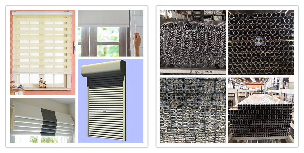 Best Quality 50mm Large Size Aluminum Tube Roller Blinds