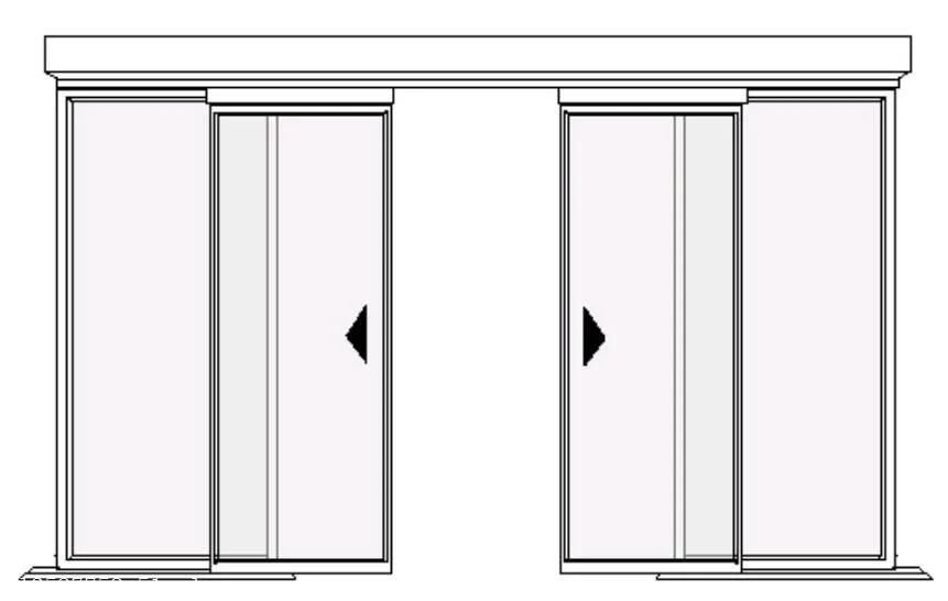 Sliding Door Operator/ Sliding Door Opener/ Autoamtic Sliding Door Aluminum Frame Glass Door, Automatic Frameless Glass Door