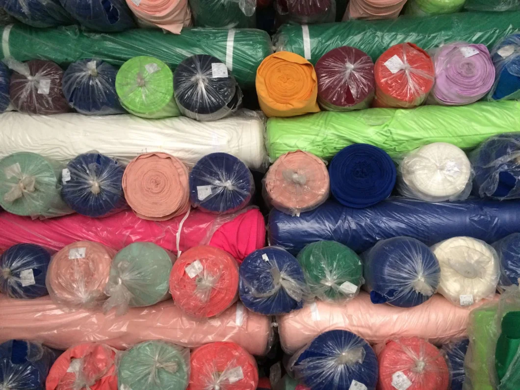 Smoke Knitting and Lycra Heavy Stretch Dyed Fabric Rolls Stocks
