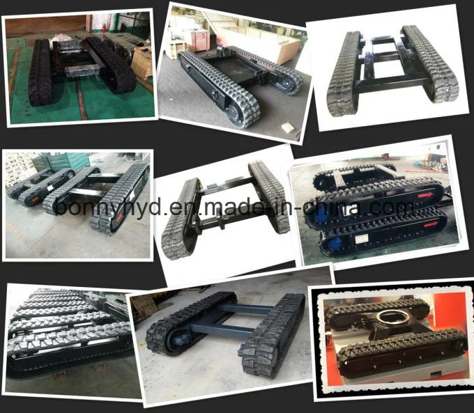 Rubber Cralwer Undercarriage for Construction Machinery