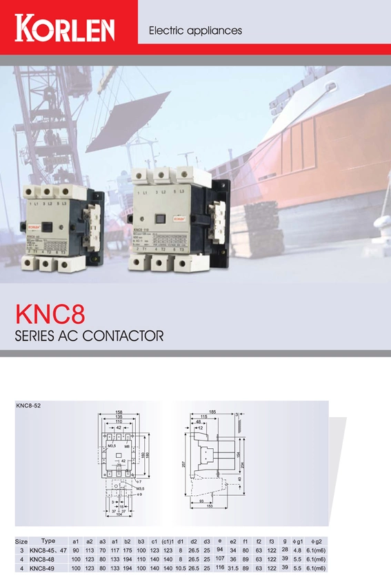 3TF40 Simens High Quality AC Contactor Knc8