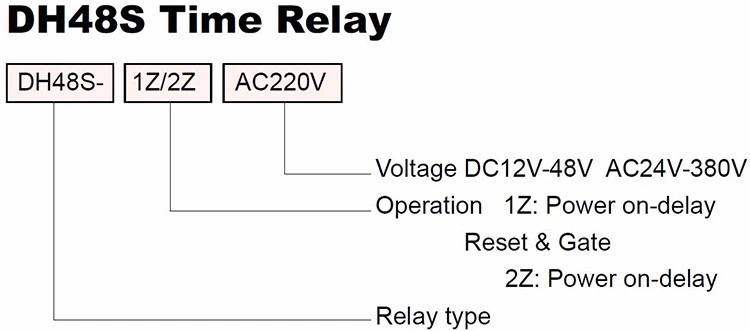 Dh48s-S 0.1s-99 DC12V 24V AC110V 220V Achour Digital Display Twin Timer Time Delay Relay