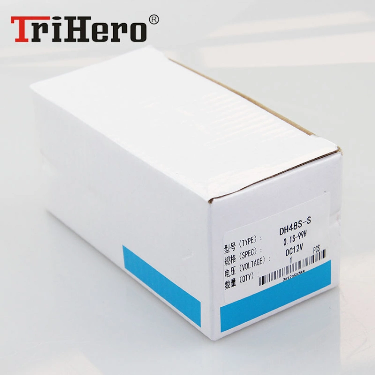 Dh48s-S 0.1s-99 DC12V 24V AC110V 220V Achour Digital Display Twin Timer Time Delay Relay