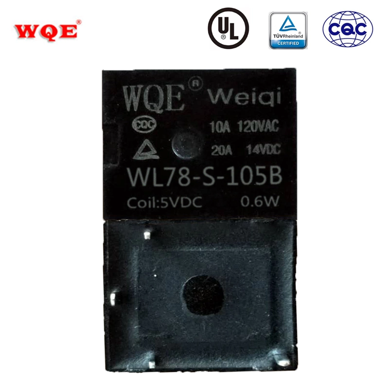 T78 Miniature Automotive Relay Auto Parts for Smart Car 20A 14VDC Relays Rele