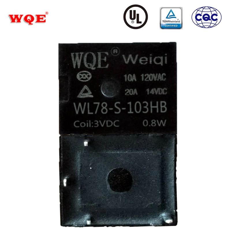 T78 Miniature Automotive Relay Auto Parts for Smart Car 20A 14VDC Relays Rele