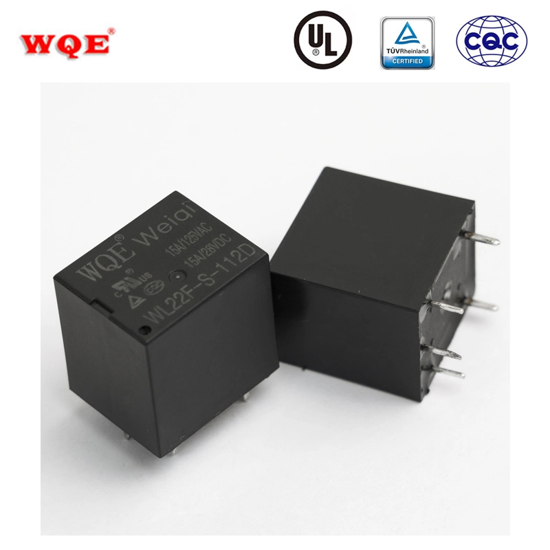 (WL22F) Miniature Size Power Relay 25A General Purpose Rele for Household Appliances &Industrial Use Contact Sensitivity Switch
