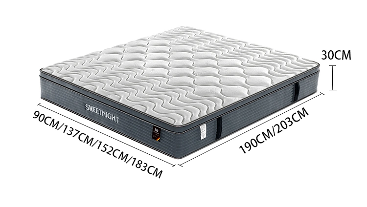 Hotel Double Compressed in a Box Single Bed Pocket Spring Mattress