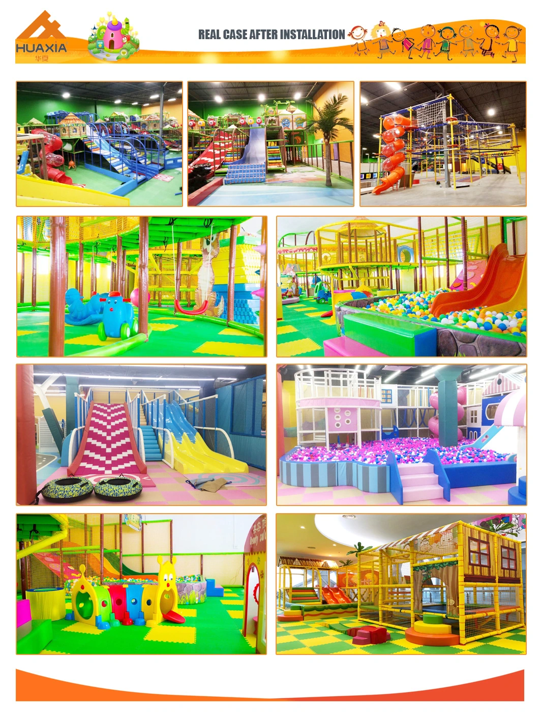 Toddler Fun Safety Colorful Indoor Play Area for Kids, Climbing Structure Indoor Soft Play Equipment