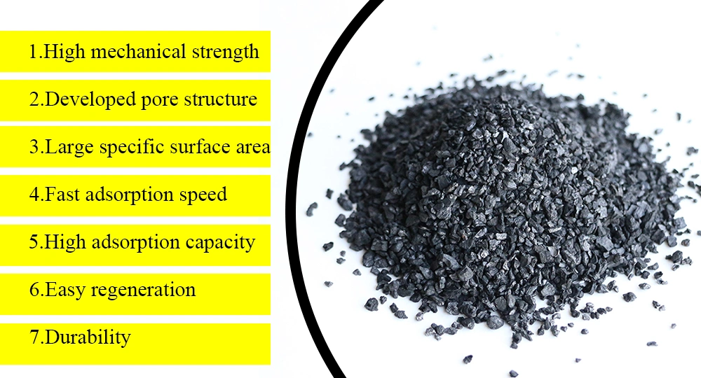 Wholesale 8*30 Mesh Coal Base Granular Activated Carbon Price for Water Treatment
